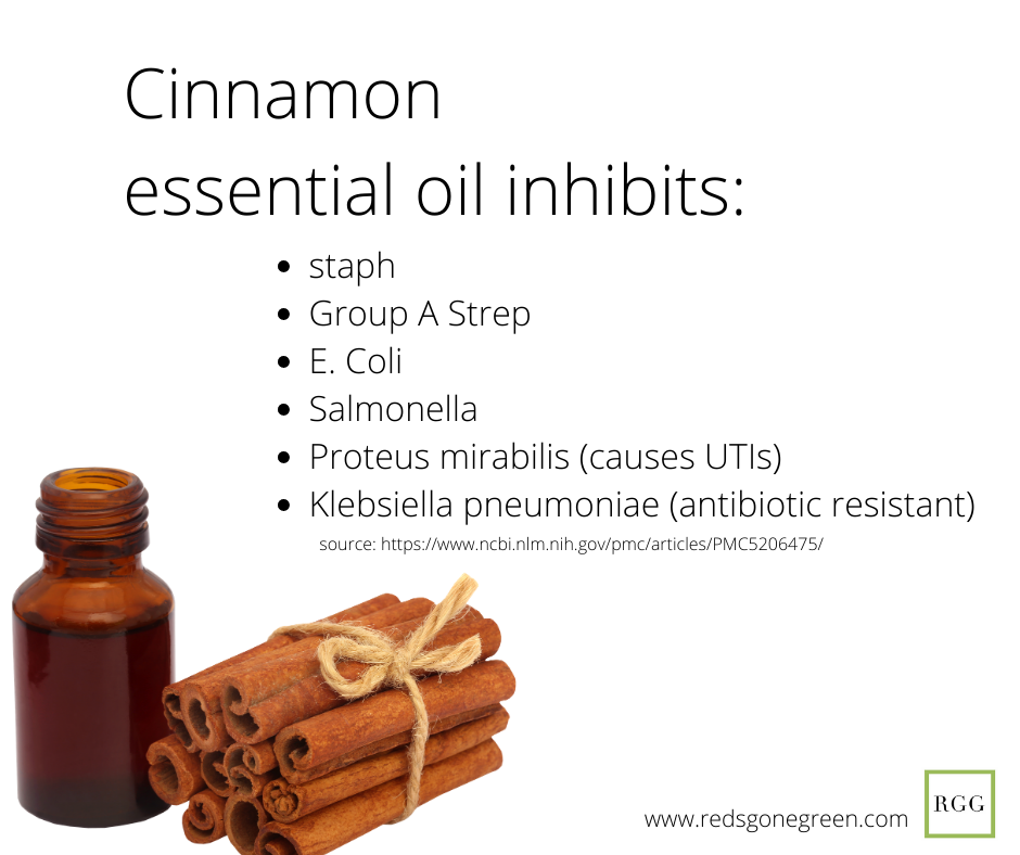 Cinnamon Essential Oil benefits | Red's Gone Green