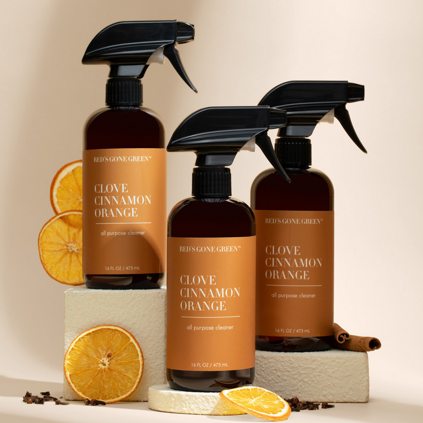 Clove Cinnamon Orange All-Purpose Cleaner, 3-Pack