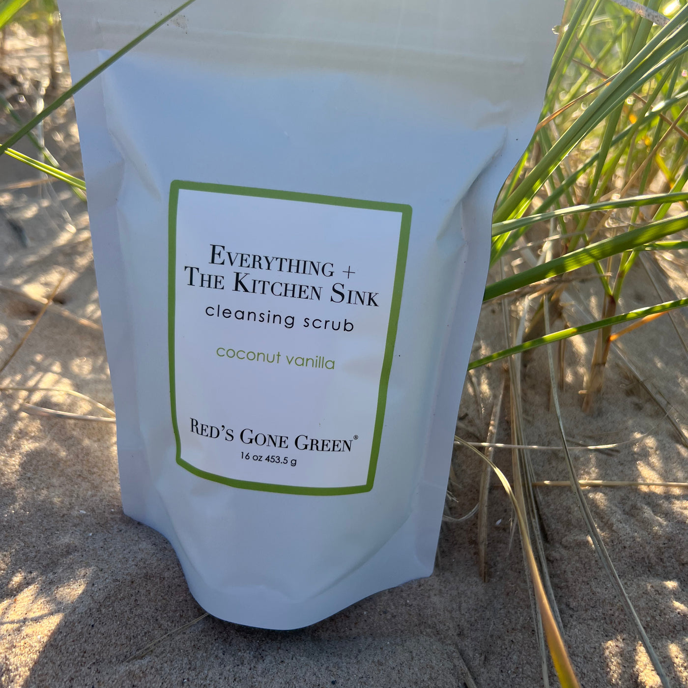 Coconut Vanilla Cleansing Powder Sink Scrub