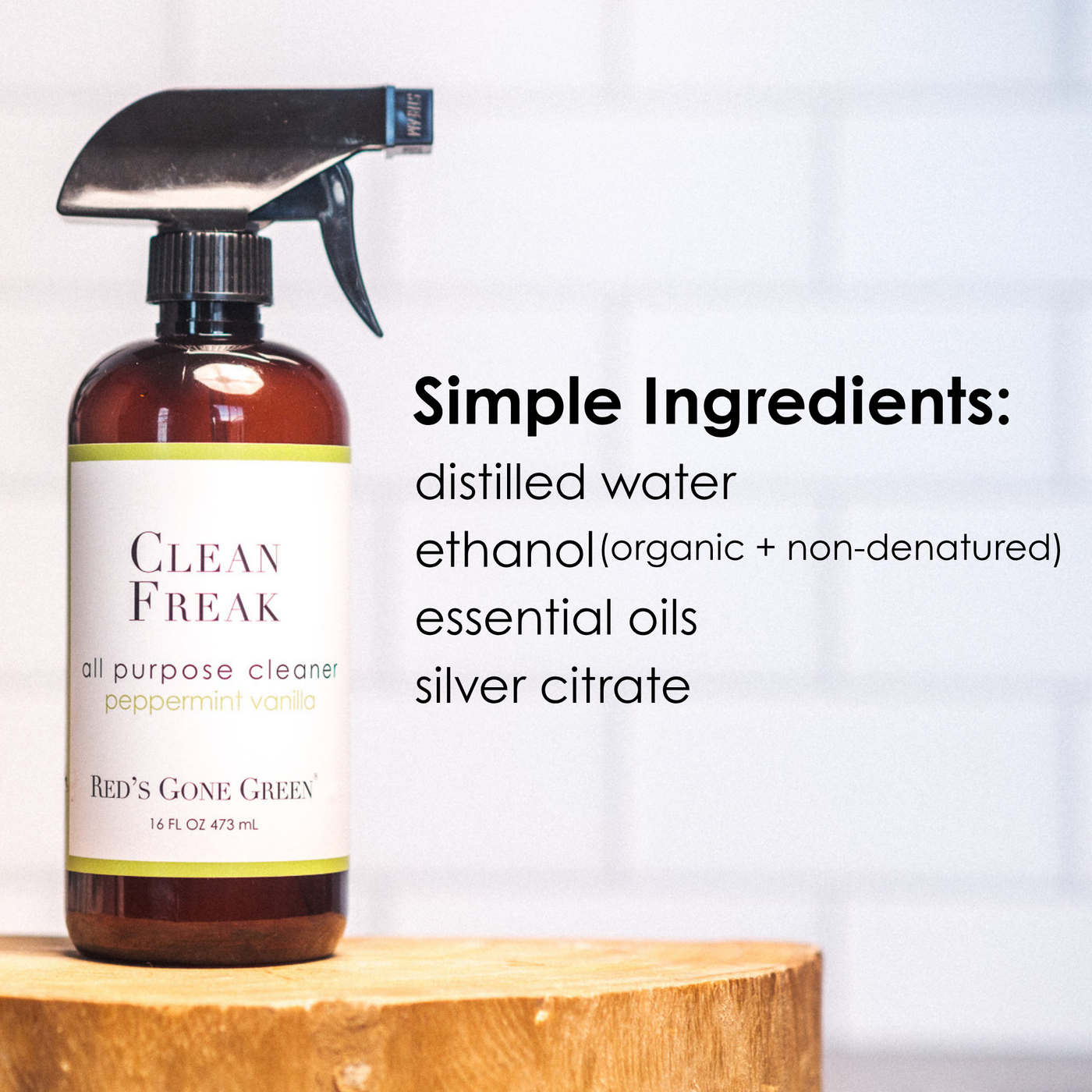 16 oz Peppermint Vanilla All Purpose Cleaner Spray