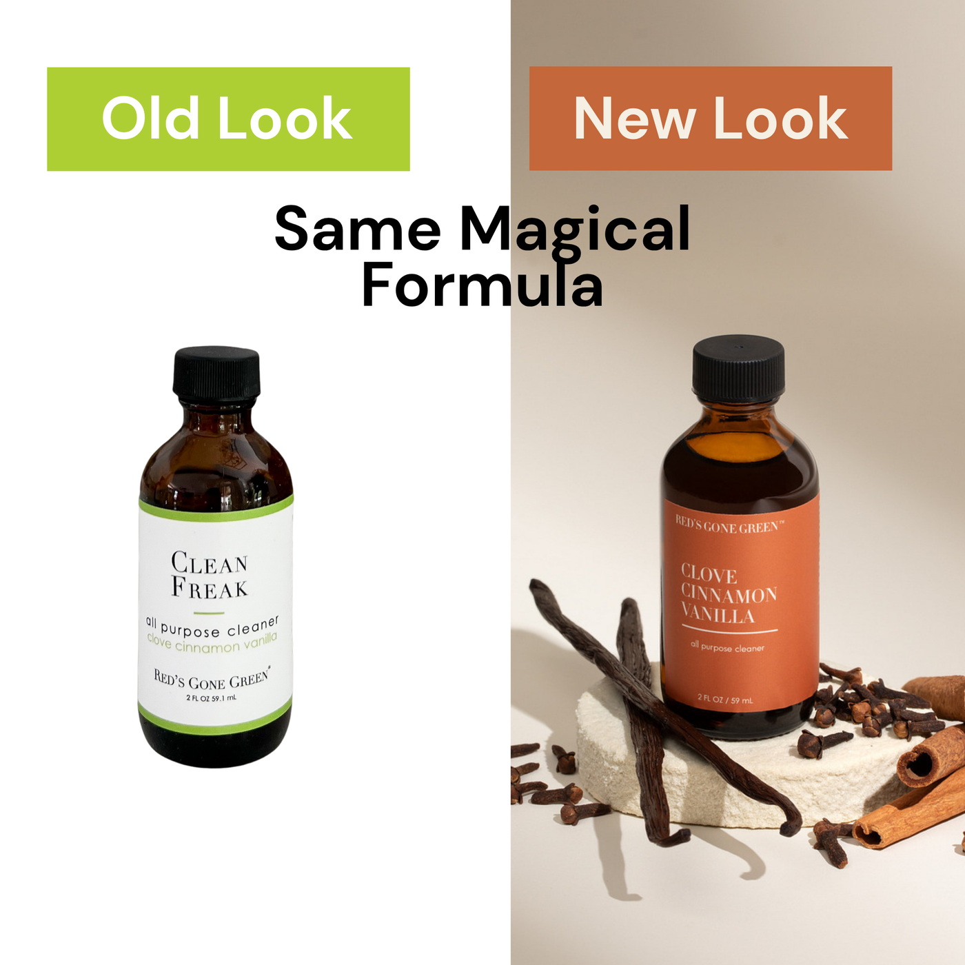Clove Cinnamon Vanilla All Purpose Concentrate, 2 oz