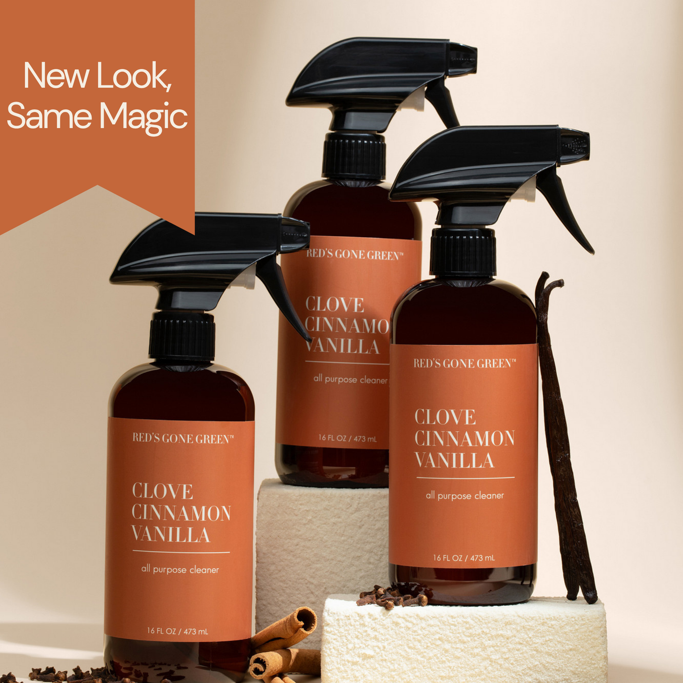 Clove Cinnamon Vanilla All-Purpose Cleaner, 3-Pack