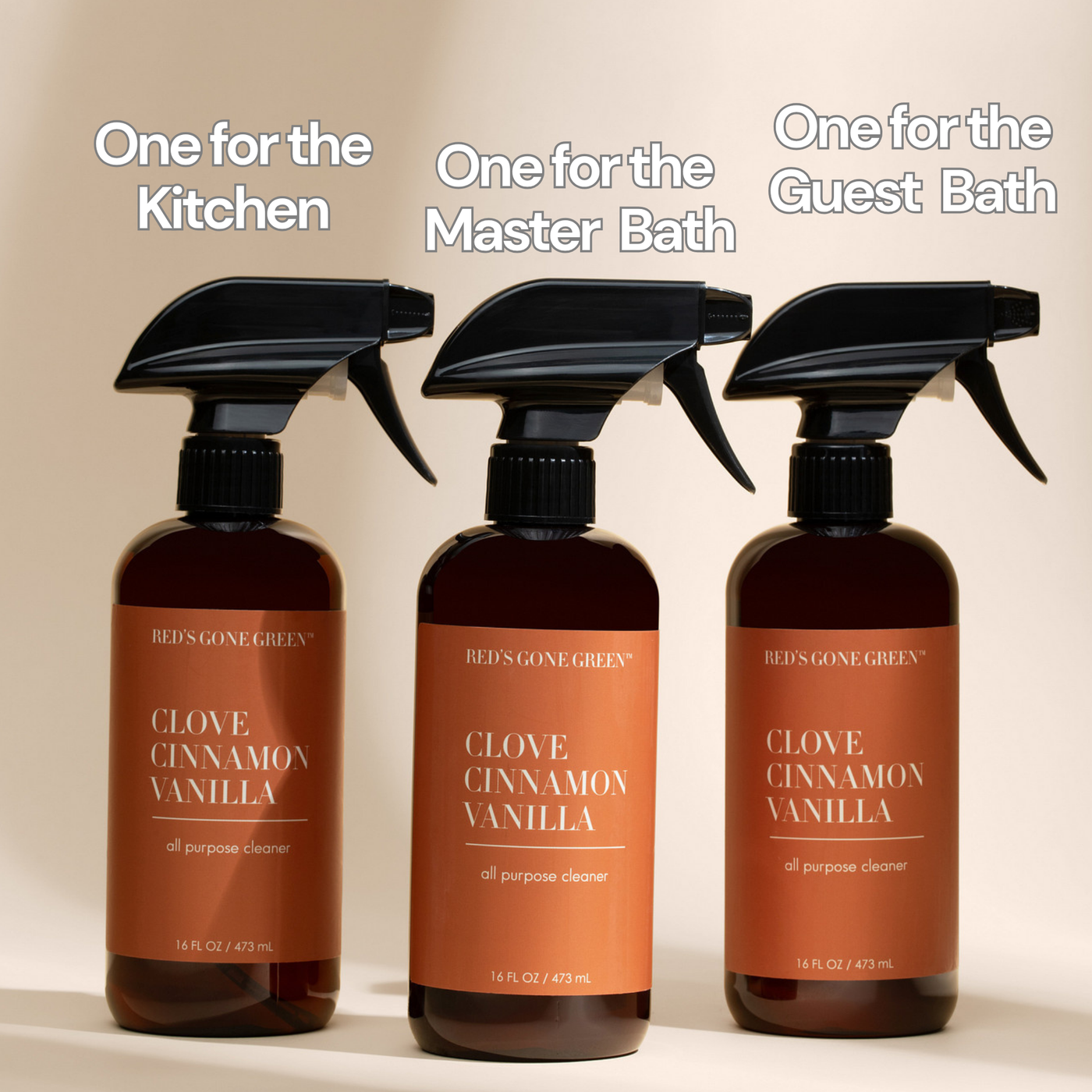 Clove Cinnamon Vanilla All-Purpose Cleaner, 3-Pack