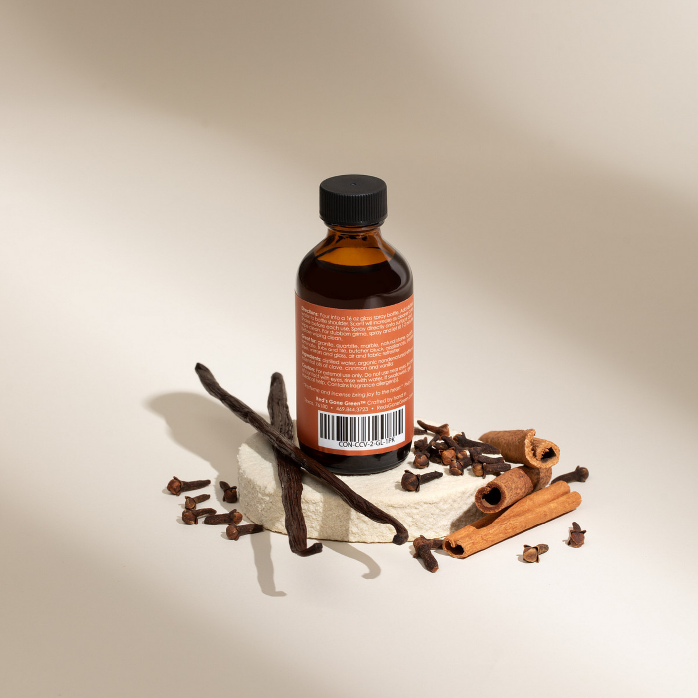 Clove Cinnamon Vanilla All Purpose Concentrate, 2 oz
