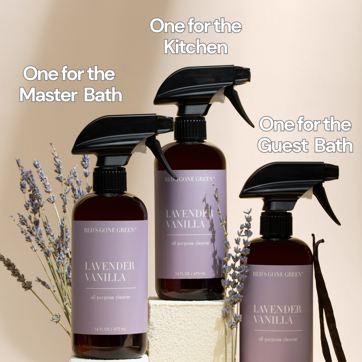 Lavender Vanilla All-Purpose Cleaner, 3-Pack