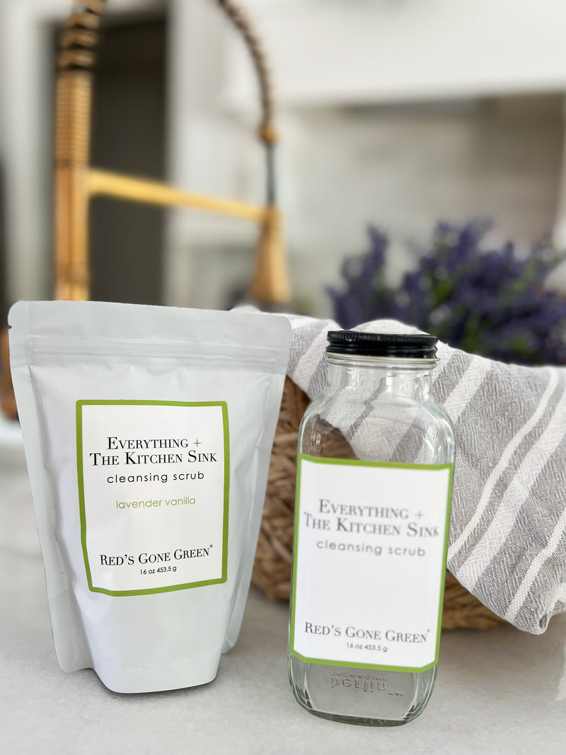 Lavender Vanilla Cleansing Scrub Set